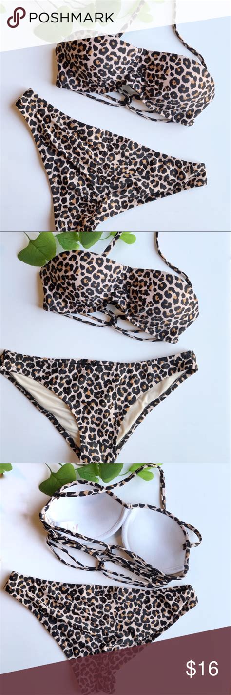 Xhilaration Leopard Print Bikini Leopard Print Bikini Bikinis