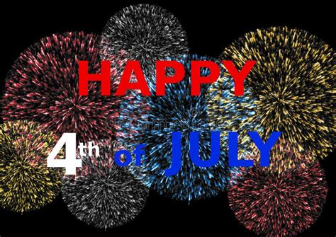 4th July Fireworks Stock Illustrations 9282 4th July Fireworks Stock
