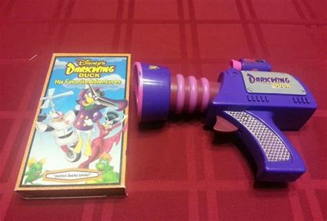 Disneys Darkwing Duck Vhs Darkwing Gas Gun By Playmates 1992 Rare