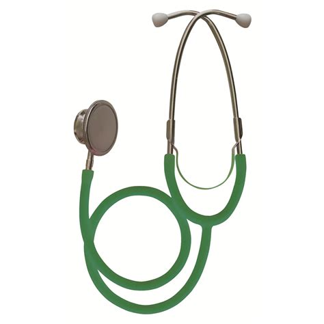 Ruby Dual Head Stethoscope Green
