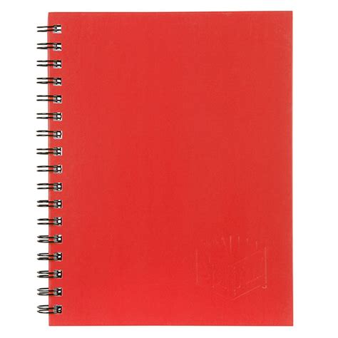 Notebook A5 Red Hard Cover Spirax University Bookshop
