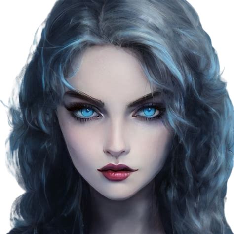 Intense Blue Eyes Tousled Hair This Beautiful Woman Will Put A Spell On You In This Nft Art
