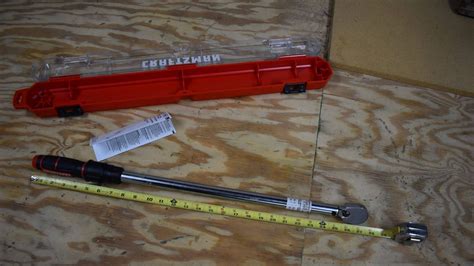 Craftsman 12 Inch Sae Torque Wrench Review The Drive