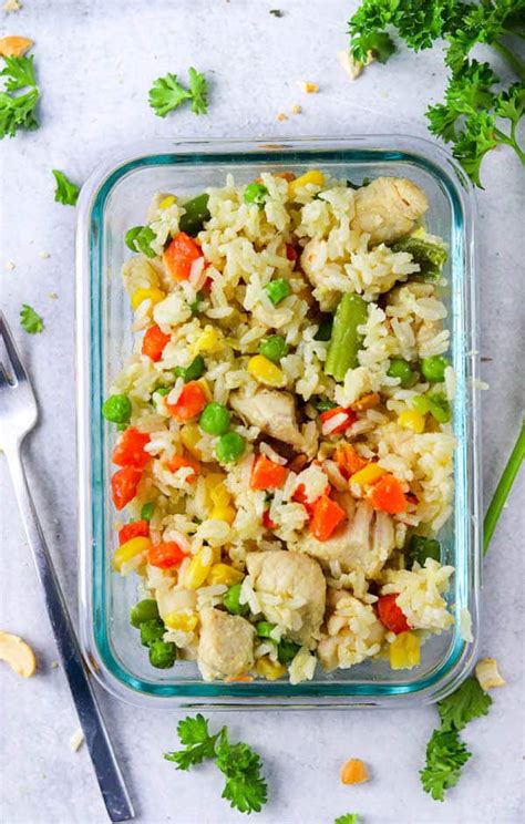 Add chicken thighs in instant pot, then brown each side for 5 minutes. Instant Pot Chicken Fried Rice - Colleen Christensen Nutrition