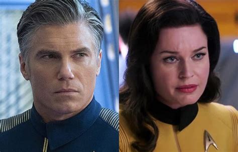 Stay current with additional news, entertainment, and lifestyle programming from american heroes channel, cnbc world, cooking channel, crime + investigation, destination america, discovery family, discovery life, diy network, military history channel, and science. Anson Mount, Rebecca Romijn Not Returning for STAR TREK ...