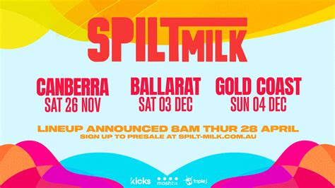 Spilt Milk Canberra Nov Epic