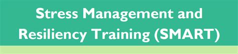 Stress Management And Resiliency Training Minnesota Prevention