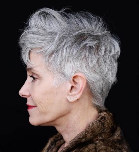 22 Short Grey Hairstyles 2021 Female Hairstyle Catalog