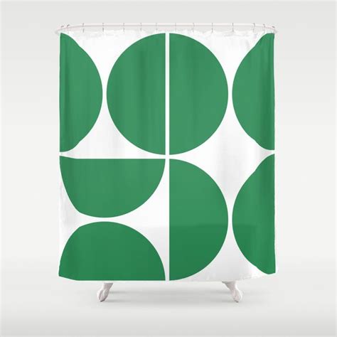 Random post of mid century modern shower curtains. Buy Mid Century Modern Green Square Shower Curtain by ...