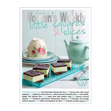 little squares and slices women s weekly aww kitchenshop