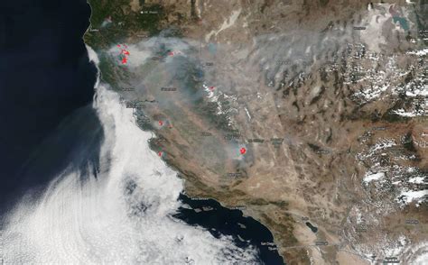 Smoke And Fire From Space Wildfire Images From Nasa Satellites Nbc