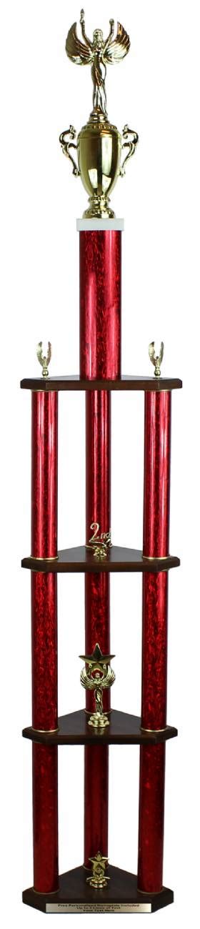 3 Post Trophy Kit Multi Tier P331051cwa Post Set Trophies From