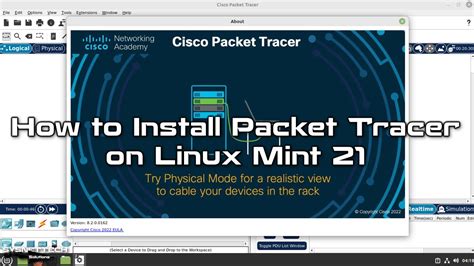 How To Install Cisco Packet Tracer On Linux Mint Sysnettech