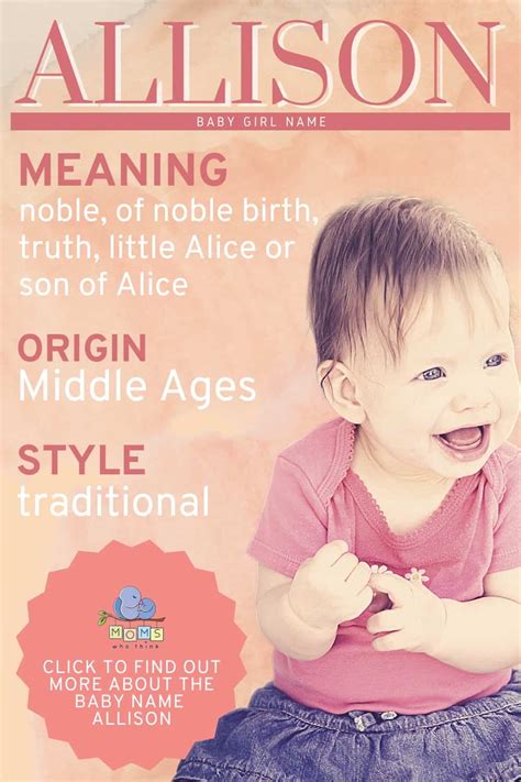 Allison Name Meaning And Origin Middle Names For Allison