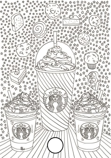 Every day is a gift and be awesome today Starbucks Coloring Pages to Print | Coloring pages to ...