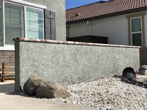 Wall Stucco Finish Salens Landscaping Quality With Concern