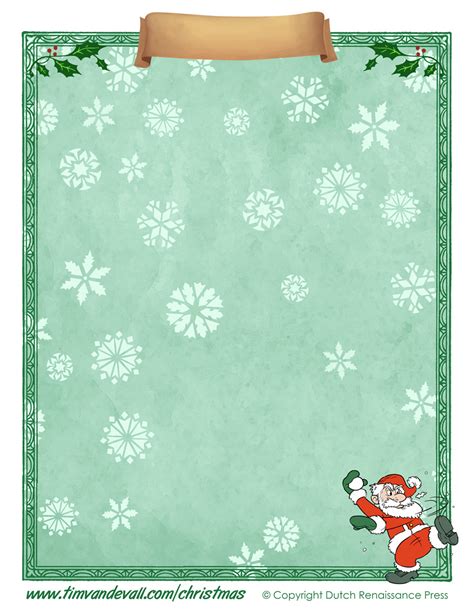 Santa Claus Paper Craft Template