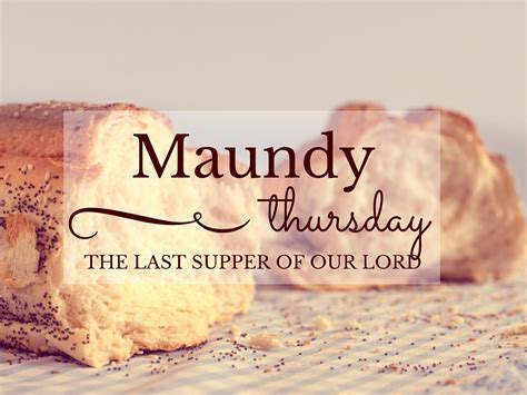 Maundy thursday (also known as holy thursday) is a movable feast in the christian calendar. Maundy Thursday Service • Immanuel Woden Valley Lutheran ...