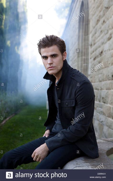 Paul Wesley The Vampire Diaries High Resolution Stock Photography And