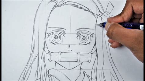 How To Draw Nezuko Basic Anatomy Anime Drawing Tutorial For