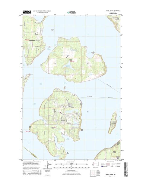 Mytopo Mcneil Island Washington Usgs Quad Topo Map