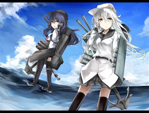 Anime Kantai Collection Hd Wallpaper By みやびの
