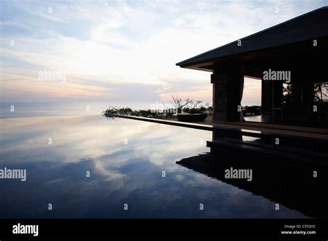 Mysterious Mood In Resort Stock Photo Alamy