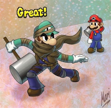 Rogue Luigi By Marindashy On Deviantart Mario And Luigi Character