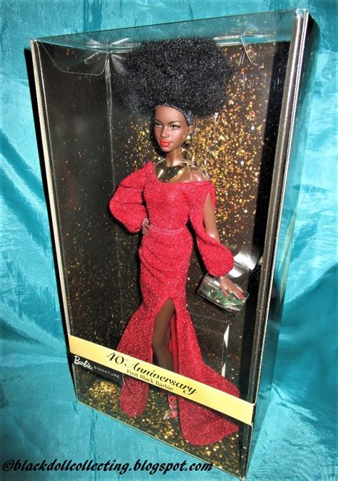 Black Doll Collecting Updated 40th Anniversary First Black Barbie