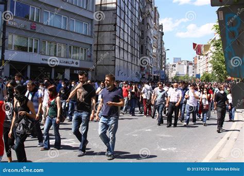 ISTANBUL JUNE 1 Gezi Park Public Protest Against The Government