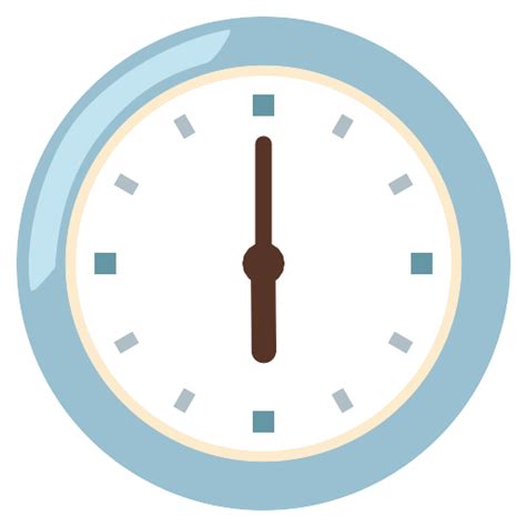 Six Oclock Vector SVG Icon PNG Repo Free PNG Icons