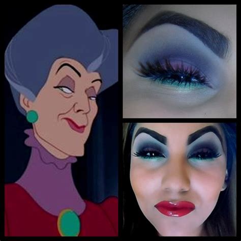 Makeup That Has Been Inspired By Cinderellas Evil Stepmother The Grim Overall Appearance Of