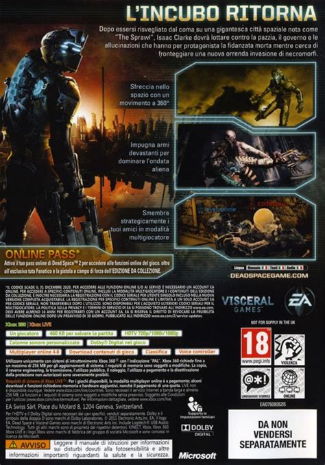 Dead Space 2 Collectors Edition 2011 Box Cover Art Mobygames