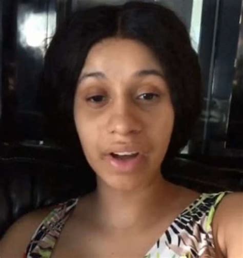 16 Photos Of Cardi B Without Makeup That Will Shock You See Below 010