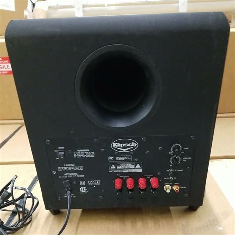 Klipsch Synergy Sub10 420w 10 Inch Subwoofer Speaker Ebay