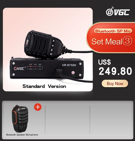Vero Vr N7500 Dual Band Basemobile Two Way Radio