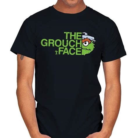 The Grouch Face Oscar The Grouch T Shirt The Shirt List