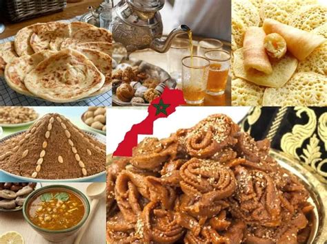 Moroccan Ramadan Food Typical Iftar Table In Morocco
