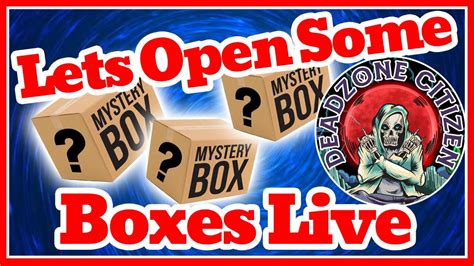 Lets Open Some Boxes Live Youtube