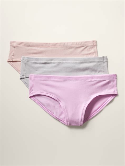Athleta Girl 24/7 Cotton Bikini 3-Pack | Athleta