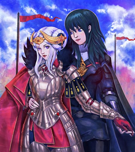 Edelgard And Byleth Fireemblem