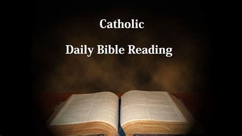 Catholic Daily Bible Reading 16 06 2020 English Youtube