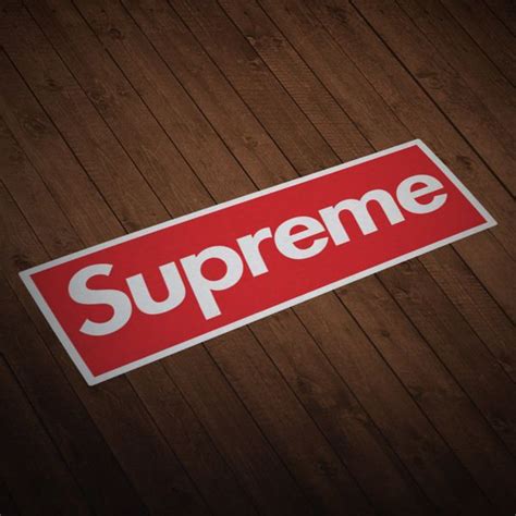Supreme Autocollants Supreme Sticker Supreme Iphone Wallpaper