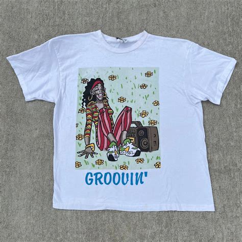 Vintage 90s Groovin Music T Shirt Grailed