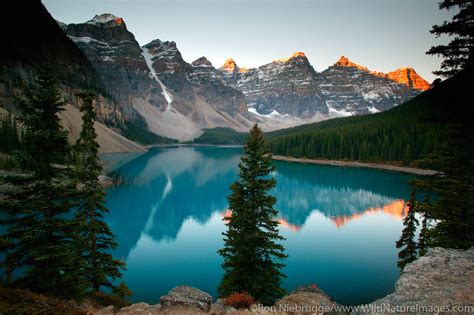Moraine Lake And The Valley Of The Ten Peaks Banff National Park