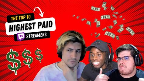 Top 10 Highest Paid Twitch Streamers Youtube