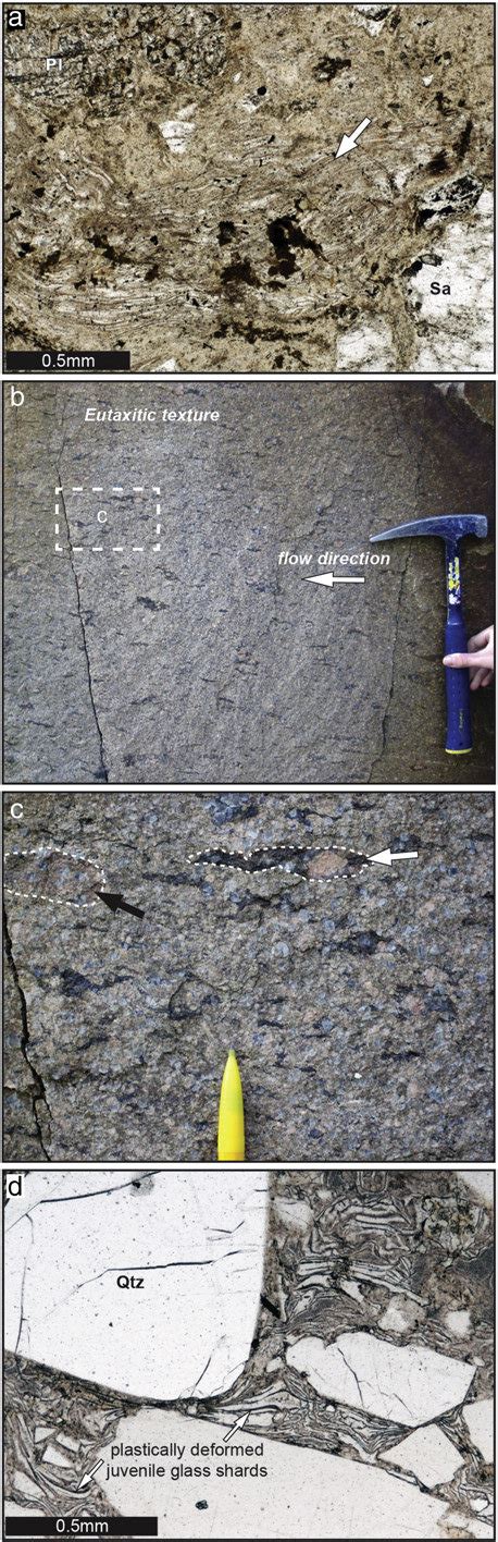 Common Features Of The Eutaxitic Massive Lapilli Tuff A