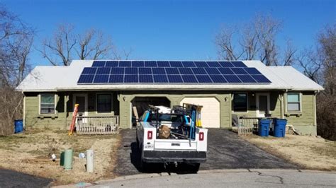Roof Mounted Solar Array 2 Tick Tock Energy