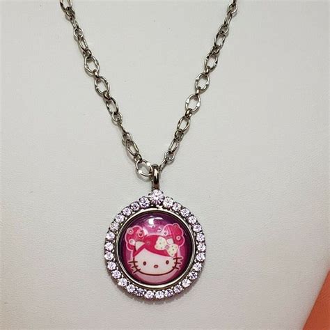 hello kitty tarina tarantino pink head collection special edition necklace ebay pendant