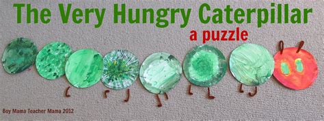 The very hungry caterpillar is a picture book written and illustrated by eric carle. Boy Mama: The Very Hungry Caterpillar: A Puzzle - Boy Mama ...